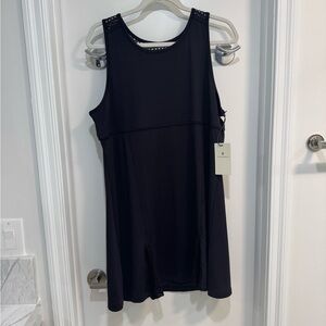 Tuckernuck Black Sleeveless Tennis Dress NWOT
